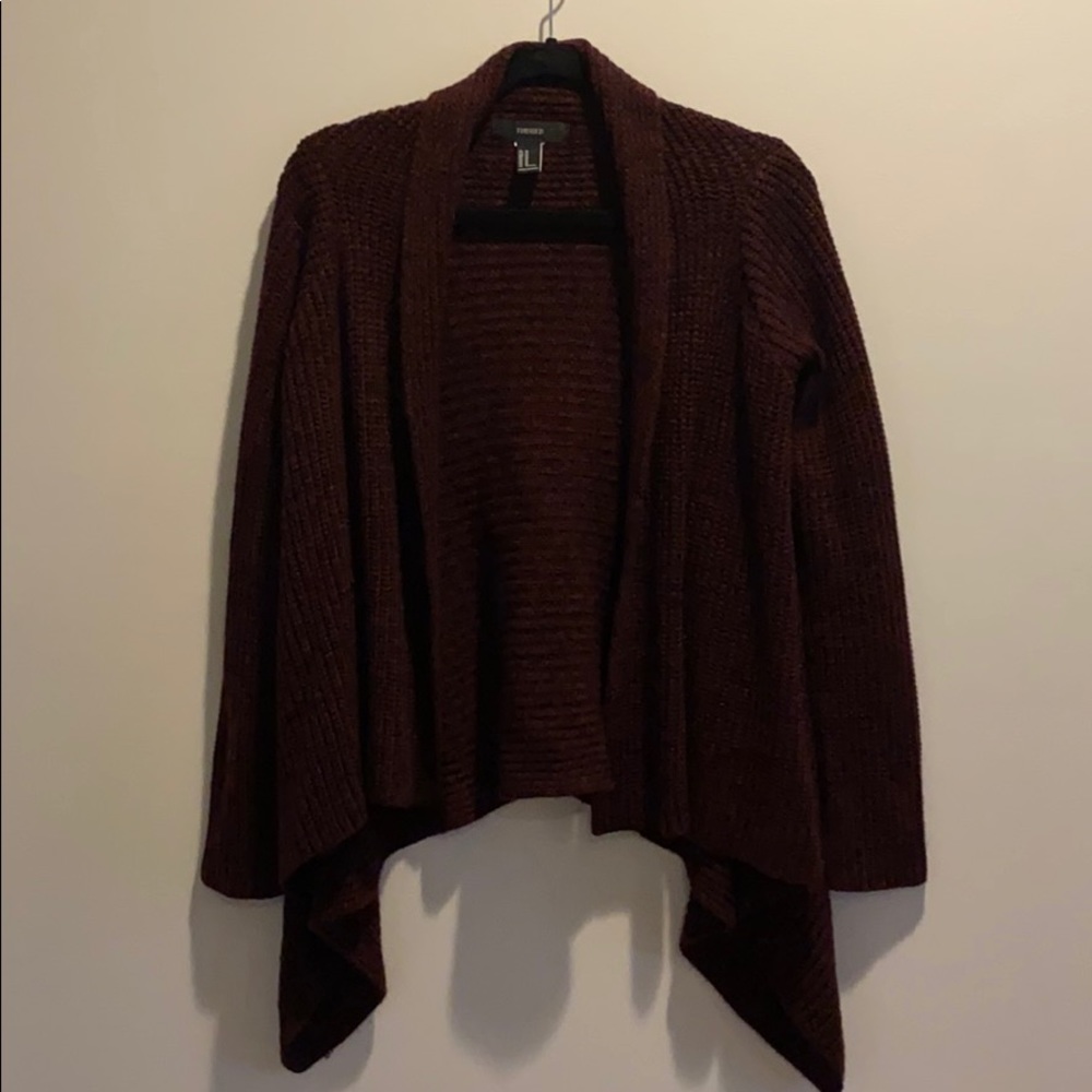 Open Cardigan Sweater